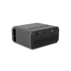 Simple black portable smart projector
