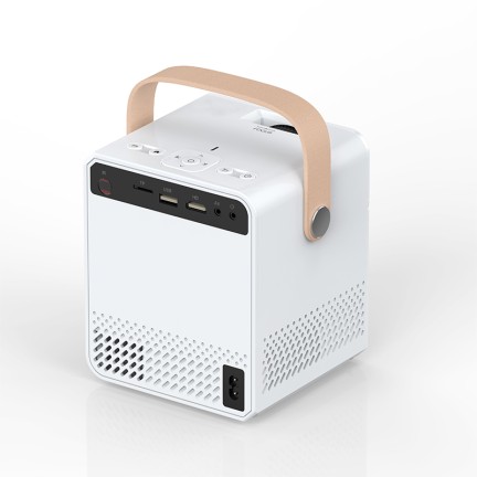 Portable mini HD home smart projector
