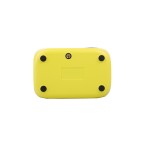 Yellow compact portable home smart projector