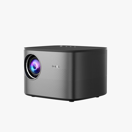 Black HD home smart projector