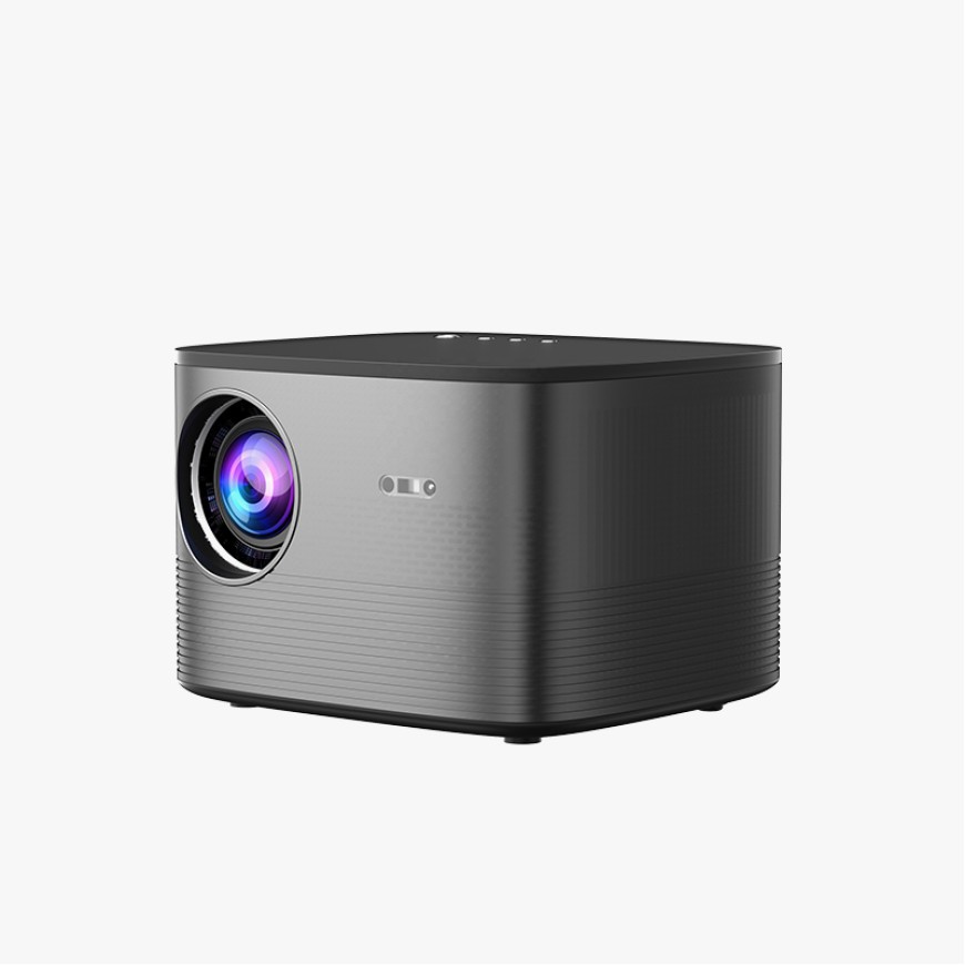 Black HD home smart projector