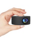 Black home Bluetooth smart projector