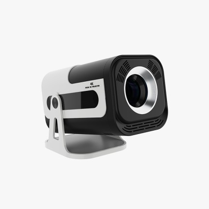 Short-throw automatic keystone correction smart projector