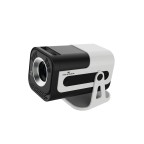 Short-throw automatic keystone correction smart projector