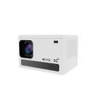 Rectangular four-point keystone correction smart projector