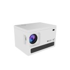 Rectangular four-point keystone correction smart projector