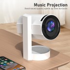Adjustable angle dual-frequency smart projector