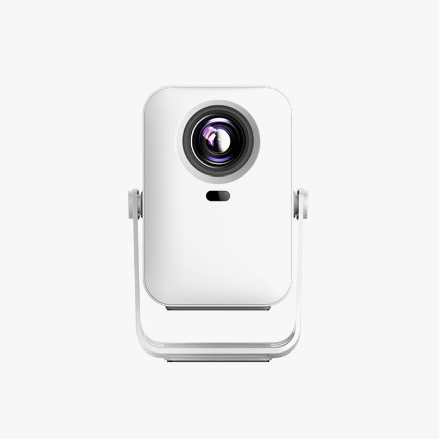 Mini smart short throw projector with stand