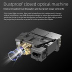 HiFi sound quality low noise smart projector