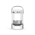 Integrated lifting and retractable smart projector