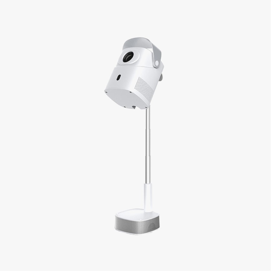 Height-adjustable portable smart projector