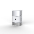 Height-adjustable portable smart projector