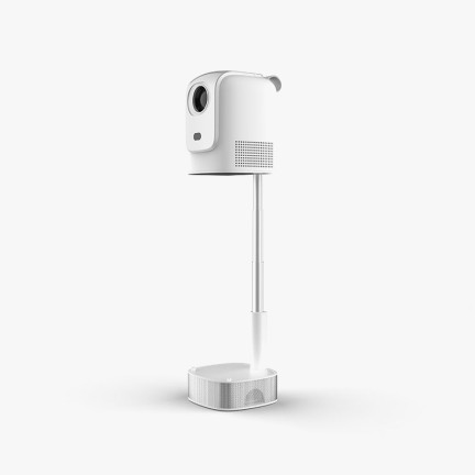 Hidden lifting bracket mini smart projector