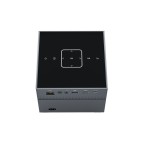 Rectangular electric focus smart projector