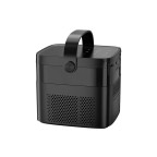 Rechargeable smart short-throw projector