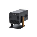 Automatic keystone correction smart short-throw projector