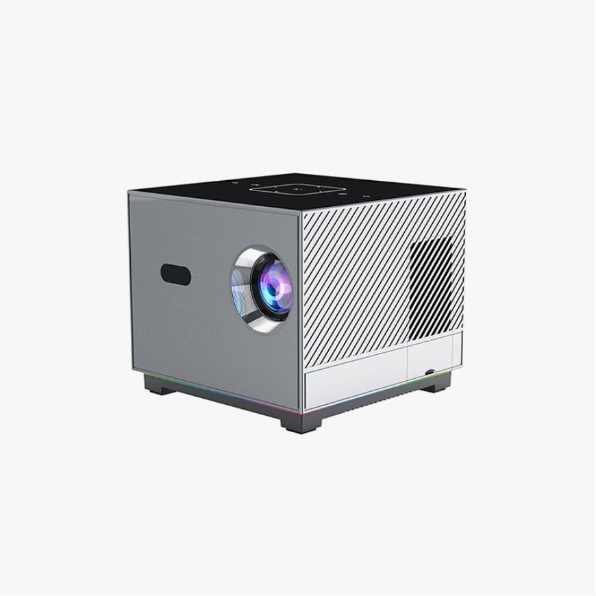 Electric focus smart short-throw projector